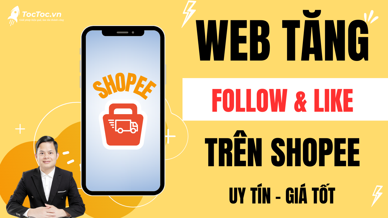 Web tăng follow Shopee